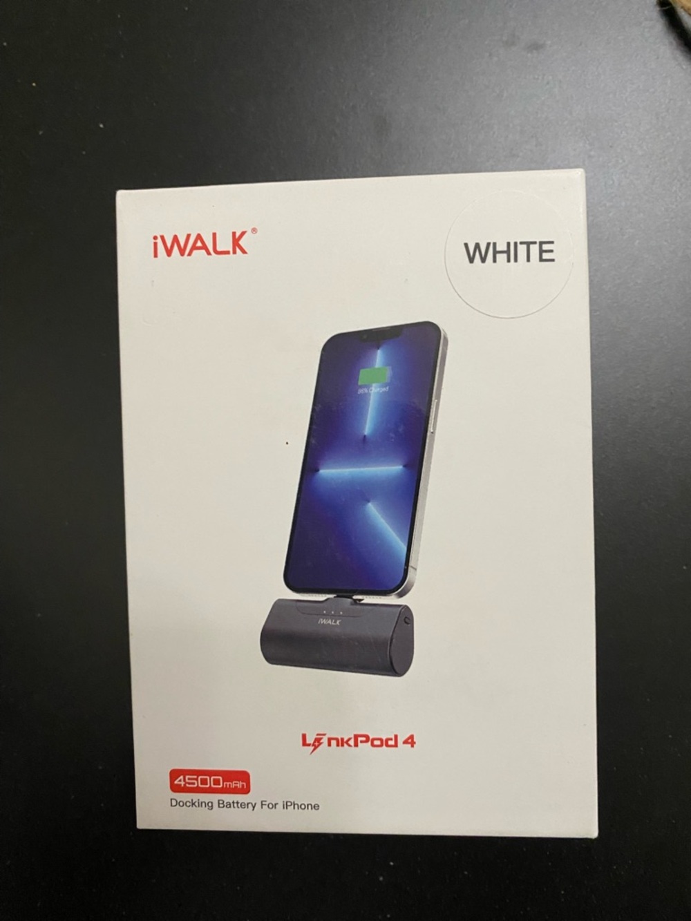 LinkPod 4 4500mAh Docking phone Charger - White